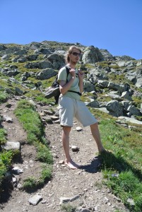 trek salam montagne - Charles Bousset - marche pieds nus - plateau emparis