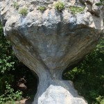 roche érodée érosion calcaire